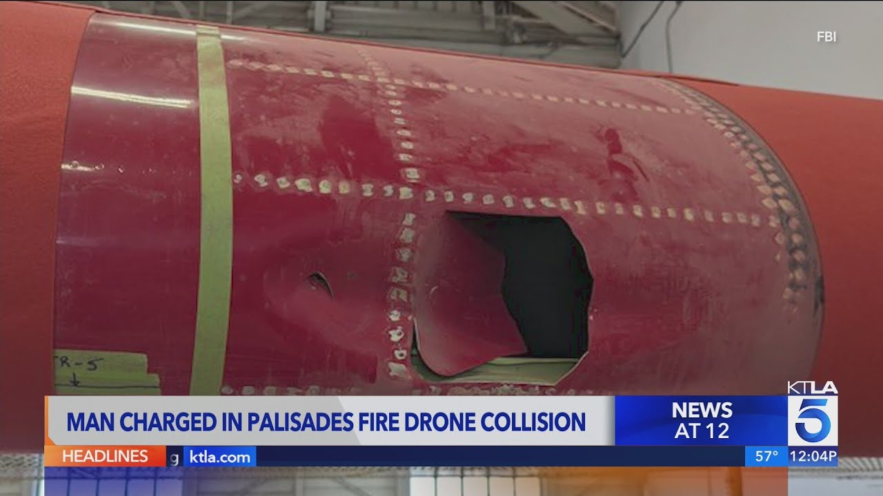 Man pleads guilty in drone crash that disabled Palisades Fire Super Scooper